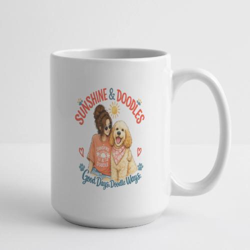 Sunshine & Doodles – Good Days, Doodle Ways - Coffee/Tea Mug 15 oz