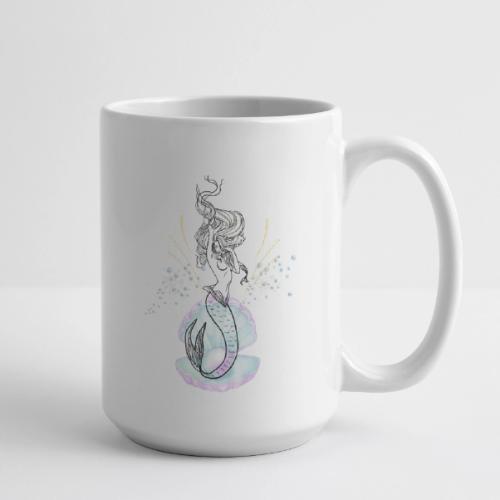 Mermaid Ocean Goddess In Shell - Fairytale Design - Coffee/Tea Mug 15 oz