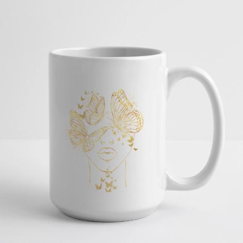 Queen Of Butterflies - Goddess Design - Coffee/Tea Mug 15 oz