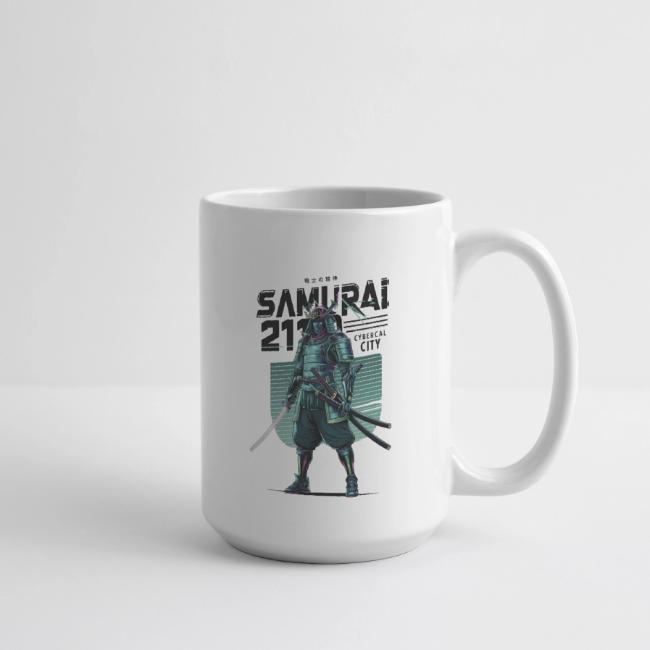 Cyber Samurai 2110: Glowing Katana Warrior