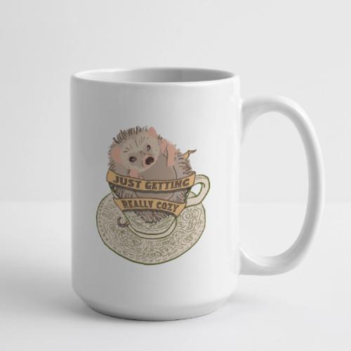 Hedgehog in cup - Coffee/Tea Mug 15 oz