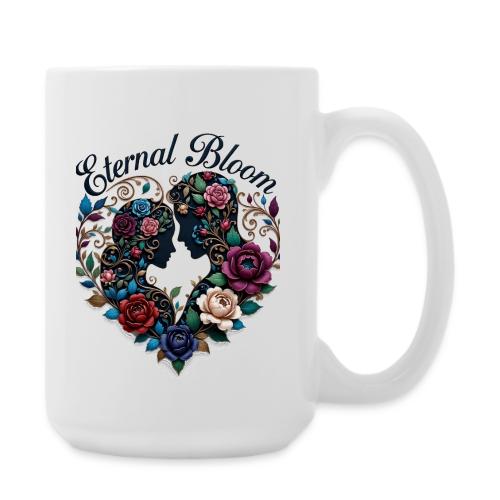 Eternal Bloom Embrace T-Shirt - Coffee/Tea Mug 15 oz