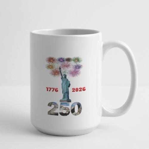 1776 - 2026 | 250 Years USA | Fireworks - Coffee/Tea Mug 15 oz