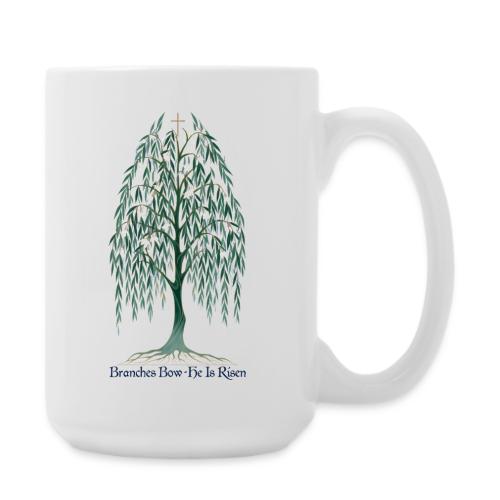 Easter Branches Bow Willow T Shirt, Easter Gift - Coffee/Tea Mug 15 oz