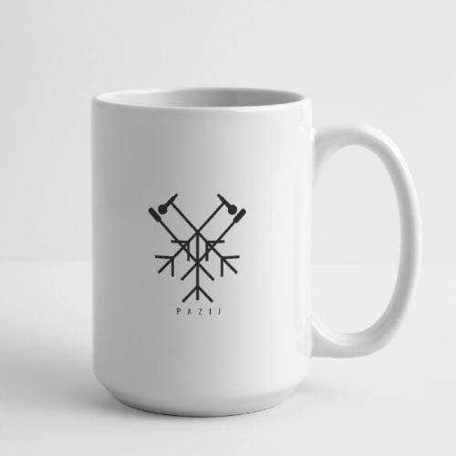 Pazij Black Logo - Coffee/Tea Mug 15 oz