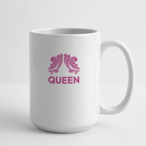 Queenlisse™ Signature Crown T-Shirt – Elegant - Coffee/Tea Mug 15 oz