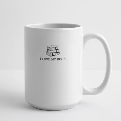 I love my book t-shirt - Coffee/Tea Mug 15 oz