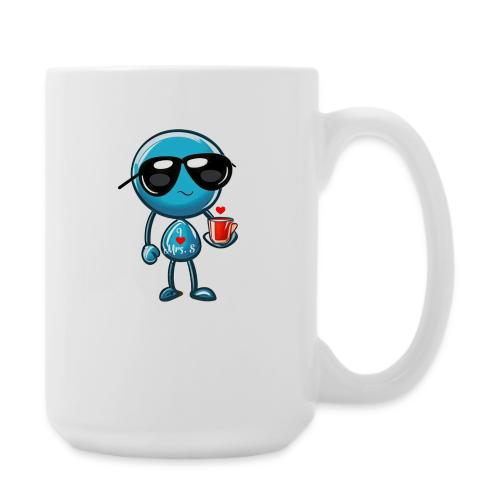Smoon_I love Mrs S_Blue - Coffee/Tea Mug 15 oz