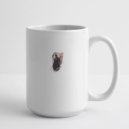 Samurai cherry blossoms - Coffee/Tea Mug 15 oz
