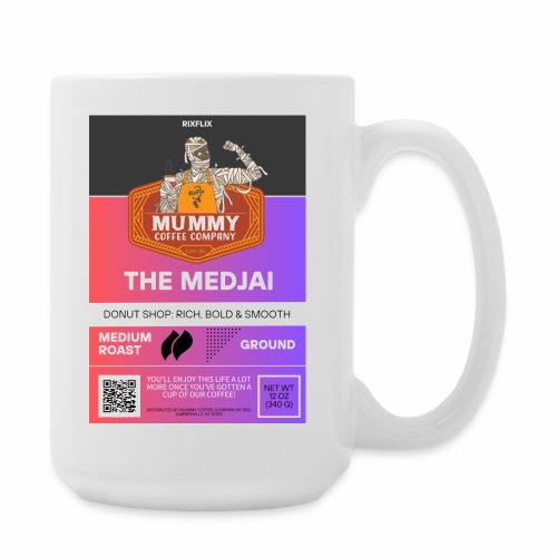 The Medjai Front Label Only - Coffee/Tea Mug 15 oz