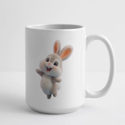 Dancing Baby Rabbit - Coffee/Tea Mug 15 oz