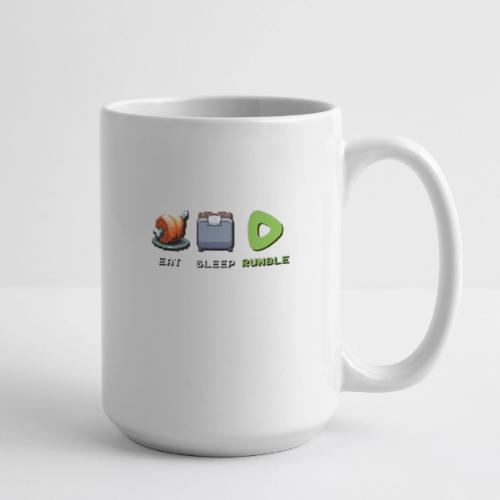 Eat Sleep Rumble merch - Coffee/Tea Mug 15 oz