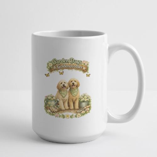 Garden Days & Goldendoodles Cozy Dog Lovers Design - Coffee/Tea Mug 15 oz