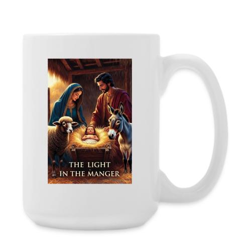 Nativity Manger T-Shirt - Coffee/Tea Mug 15 oz