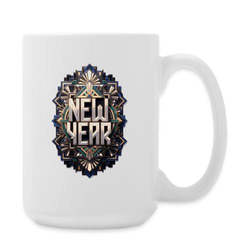 Evergreen New Year T-Shirt - Coffee/Tea Mug 15 oz
