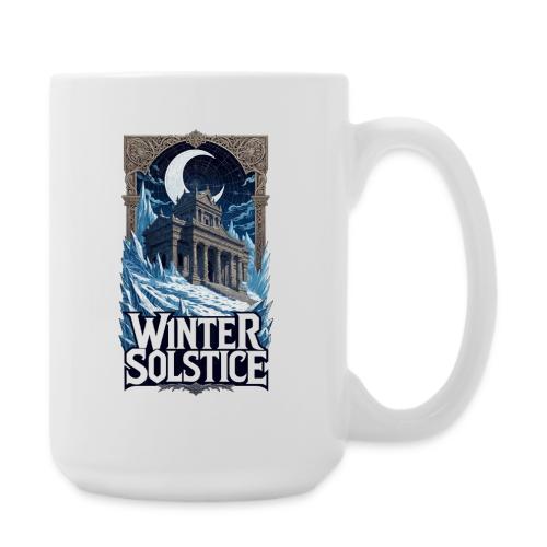 Winter Solstice Temple T-Shirt - Coffee/Tea Mug 15 oz