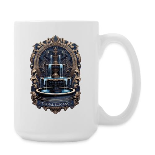 Gilded Baroque Fountain T-Shirt - Coffee/Tea Mug 15 oz