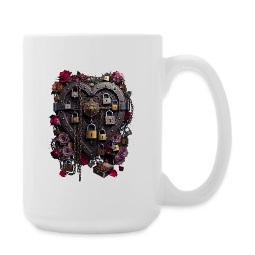 My Heart Permanently on Vacation T-Shirt - Coffee/Tea Mug 15 oz