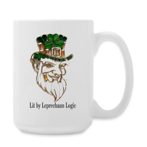 Leprechaun Lantern Mischief T-Shirt - Coffee/Tea Mug 15 oz