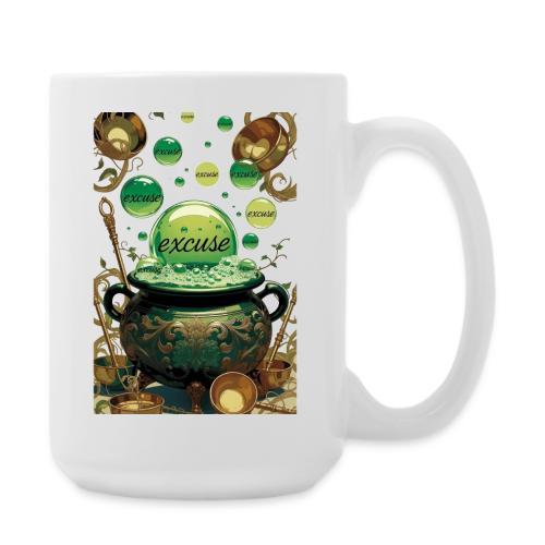 Emerald Excuses Cauldron Graphic Tee - Coffee/Tea Mug 15 oz