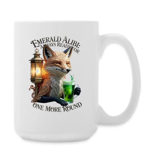 Emerald Alibi Fox Graphic Tee - Coffee/Tea Mug 15 oz