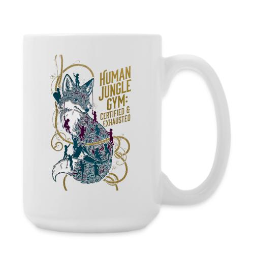 Human Jungle Gym Fox Tee - Coffee/Tea Mug 15 oz