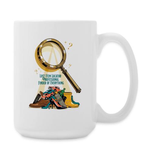 Lost Item Locator T Shirt, Professional Finder Mug - Coffee/Tea Mug 15 oz