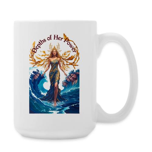 Women’s Day Tidal Sovereign T Shirt, Gift for Wife - Coffee/Tea Mug 15 oz