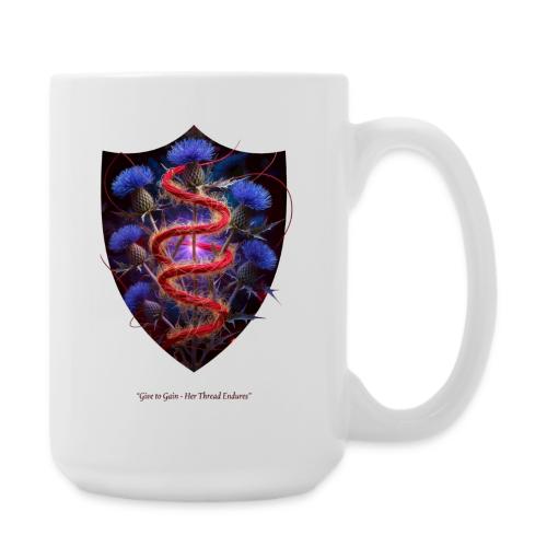 Women’s Day Crimson Thread Matriarch T Shirt, Gift - Coffee/Tea Mug 15 oz