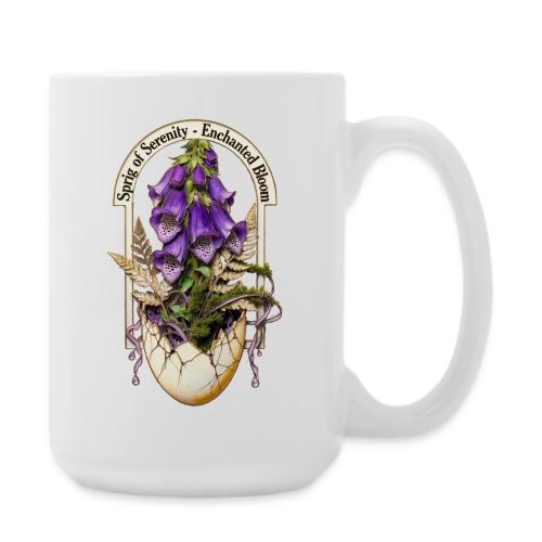 Spring Serenity Foxglove Tee, Easter Gift for wife - Coffee/Tea Mug 15 oz