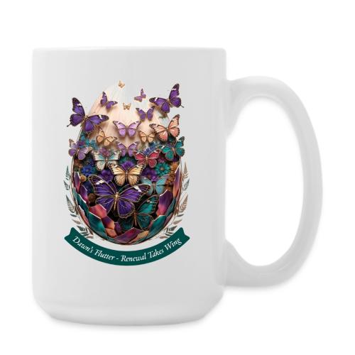 Easter Dawn's Flutter Butterfly T Shirt, Gift - Coffee/Tea Mug 15 oz