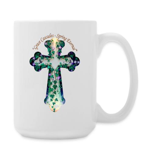 Easter Grace Cascades Eternal T Shirt, Mercy Gift - Coffee/Tea Mug 15 oz