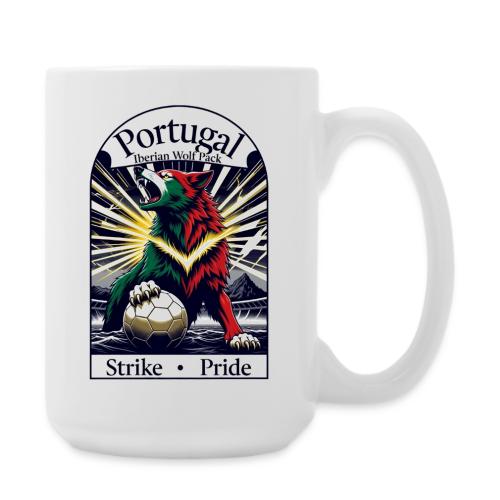Portugal Iberian Wolf Soccer T Shirt, Pride Gift - Coffee/Tea Mug 15 oz