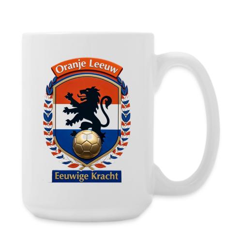 Netherlands Lion Premium T-Shirt, Dutch Flag Gift - Coffee/Tea Mug 15 oz