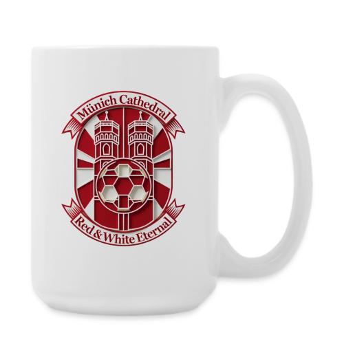 Munich Cathedral T Shirt, German Football Fan Gift - Coffee/Tea Mug 15 oz
