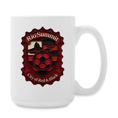 Flamengo Scarlet Summit T-Shirt, Football Gift - Coffee/Tea Mug 15 oz