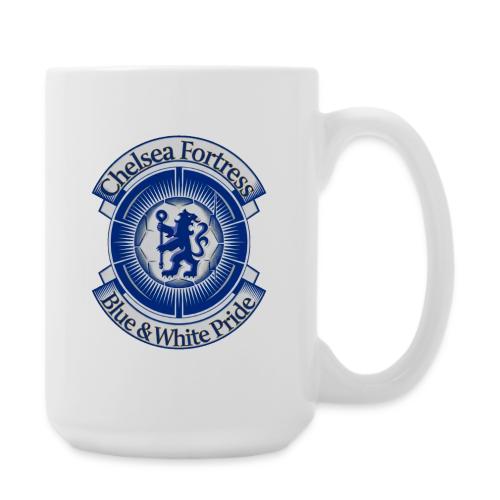Chelsea Fortress T Shirt, Soccer City Pride Gift - Coffee/Tea Mug 15 oz