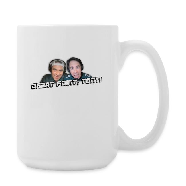 GREAT POINT, TONY! (No glow)