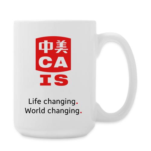 CAIS Logo - Life Changing. World Changing. - Coffee/Tea Mug 15 oz