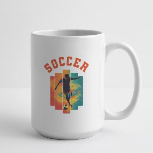 Soccer Heartbeat - Coffee/Tea Mug 15 oz