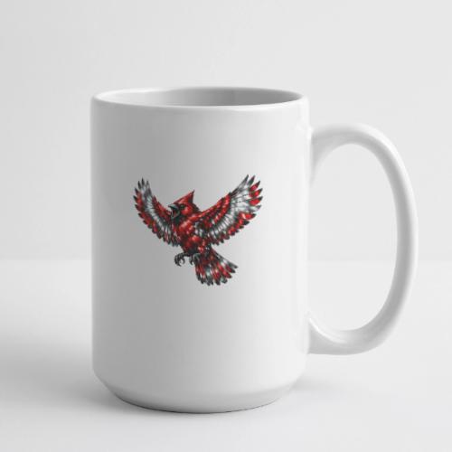 Silver Cardinal in Flight - Coffee/Tea Mug 15 oz
