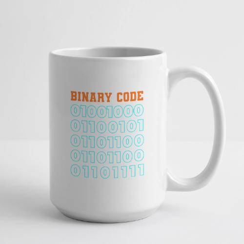 Say Hello in Binary code - Coffee/Tea Mug 15 oz