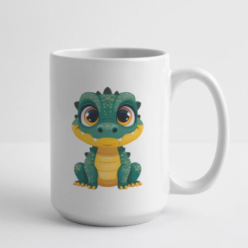 Smiling Cartoon Alligator - Coffee/Tea Mug 15 oz