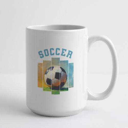 Soccer Ball Vibes - Coffee/Tea Mug 15 oz