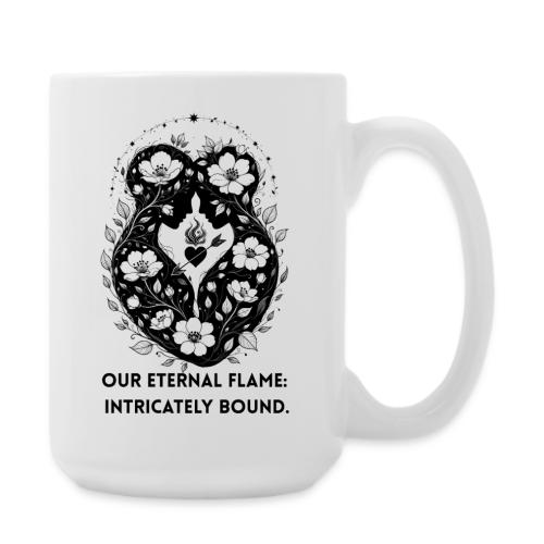 Eternal Flame of Embrace T-Shirt - Coffee/Tea Mug 15 oz