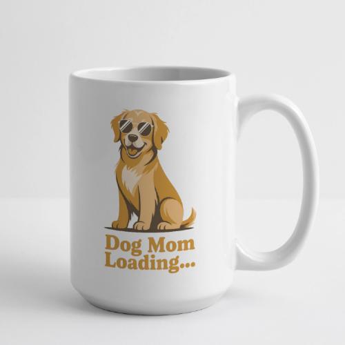 Dog Mom Loading Golden Retriever Sunglasses - Coffee/Tea Mug 15 oz