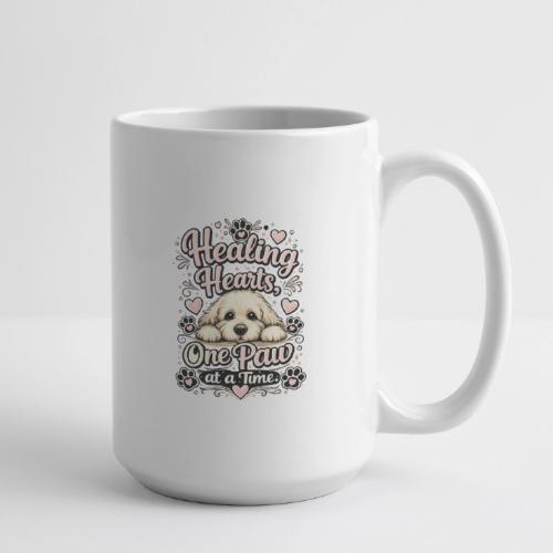 Healing Hearts, One Paw at a Time - Coffee/Tea Mug 15 oz