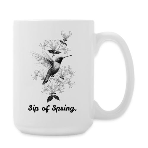 Hummingbird T-Shirt, Honeysuckle Vine - Coffee/Tea Mug 15 oz