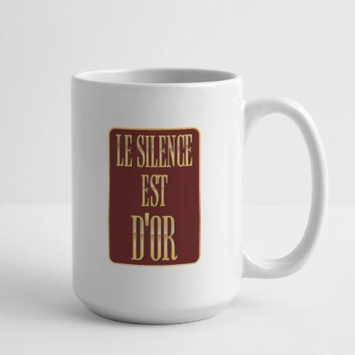 Silence is golden - Coffee/Tea Mug 15 oz