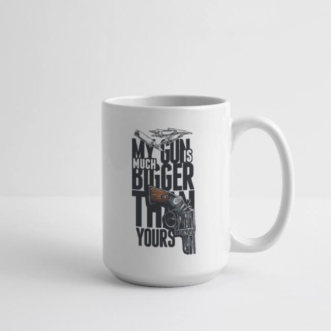 My gun is much bigger than yours
